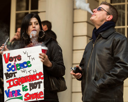Vapers making their voices heard