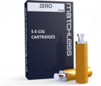 Matchless E-Cig Cartridges - 5 ZERO Replacements in a carton
