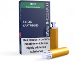 Matchless E Cig Cartridges - 5 MINT Replacements in a carton